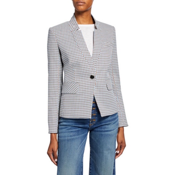 Veronica Beard Jackets & Blazers - Veronica Beard Farley Checkered Dickey Jacket